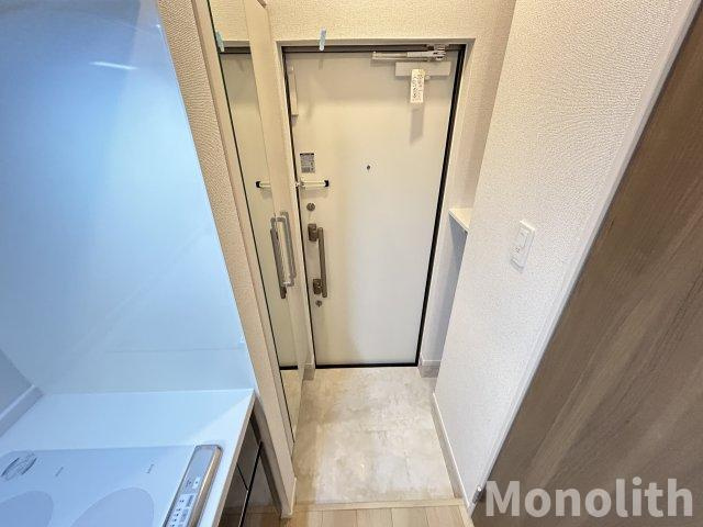 ユウパレス和泉中央の玄関