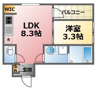 Mele Houの間取り
