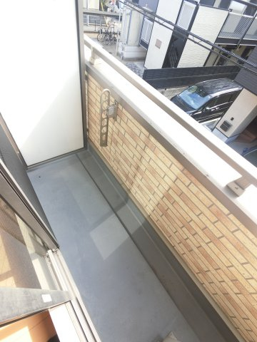 ルームピア船橋のバルコニー