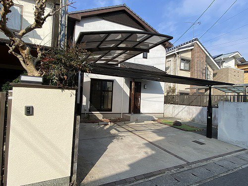 一乗寺庵野町 中古戸建の外観