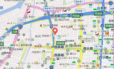 【地図】 | ArtizA西長堀