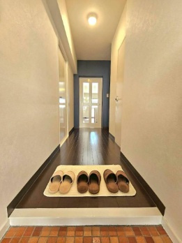 霞ヶ丘ガーデンズの玄関