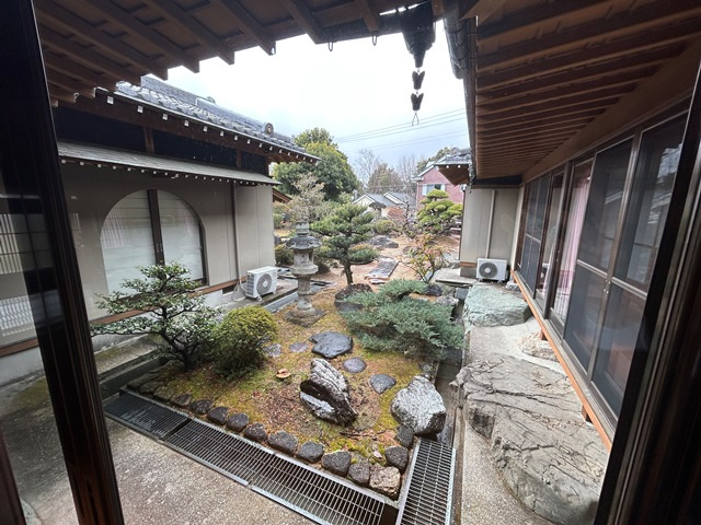 中古戸建　新城市川田　中古戸建の庭