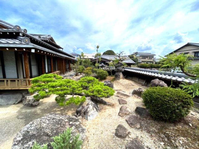 中古戸建　新城市川田　中古戸建の庭|お庭の付いた物件です