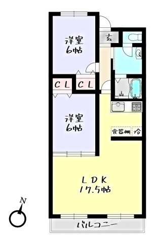 【間取り】の画像