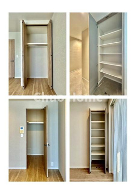 【収納】 | シティタワーズ豊洲ザ・ツイン サウスタワー | 居室にはクローゼットを完備し、自由度の高い家具の配置が叶うシンプルな空間です。お子様の成長と必要になる子供部屋を与えるにはぴったりの間取りですね。