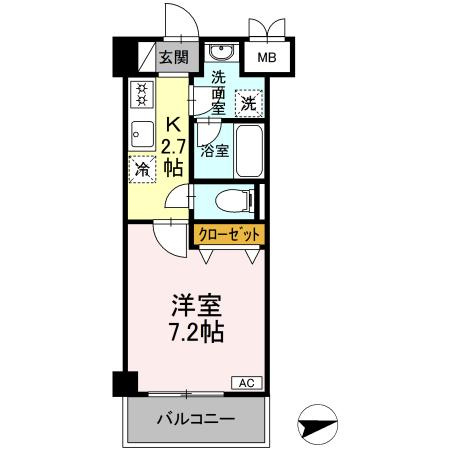 GLOIRE MANSIONの間取り