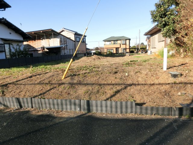 川越市鯨井　建築条件なし　86坪　売地の外観