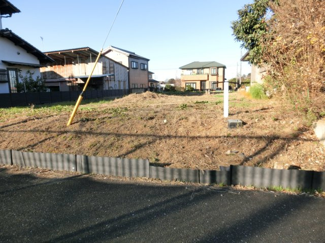 川越市鯨井　建築条件なし　86坪　売地の外観