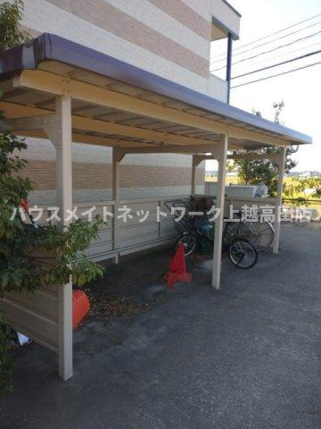 レオパレスルーチェのその他共用部分|駐輪場