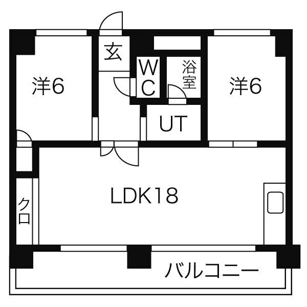 三洋ビルの間取り