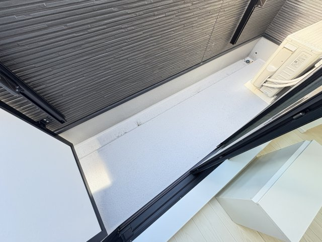 MQuarto福生のバルコニー