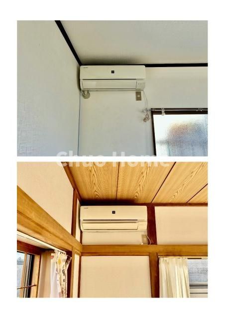 江戸川区南葛西6丁目中古住宅の冷暖房・空調設備|エアコンは全部で3基