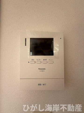 茅ヶ崎市菱沼1丁目　中古戸建のセキュリティ|TVモニター付きインターフォン