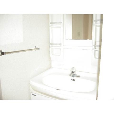 茶臼山ハイツの洗面所