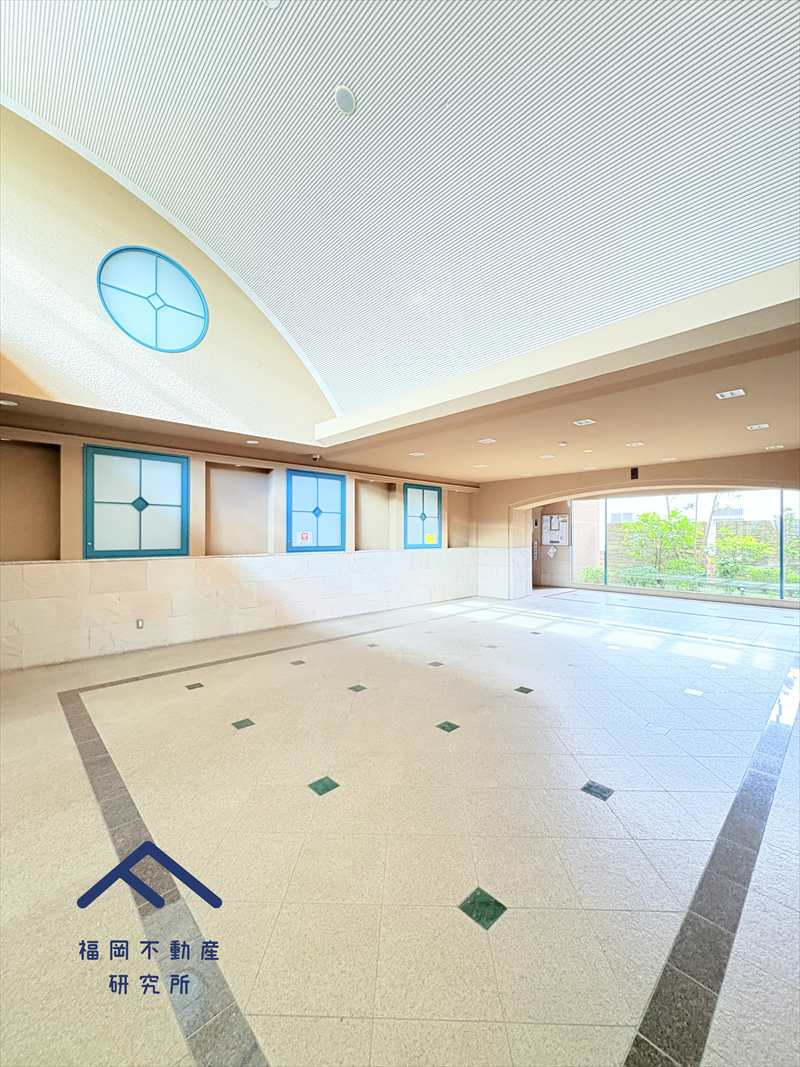 アンピール松島Ⅱのエントランス