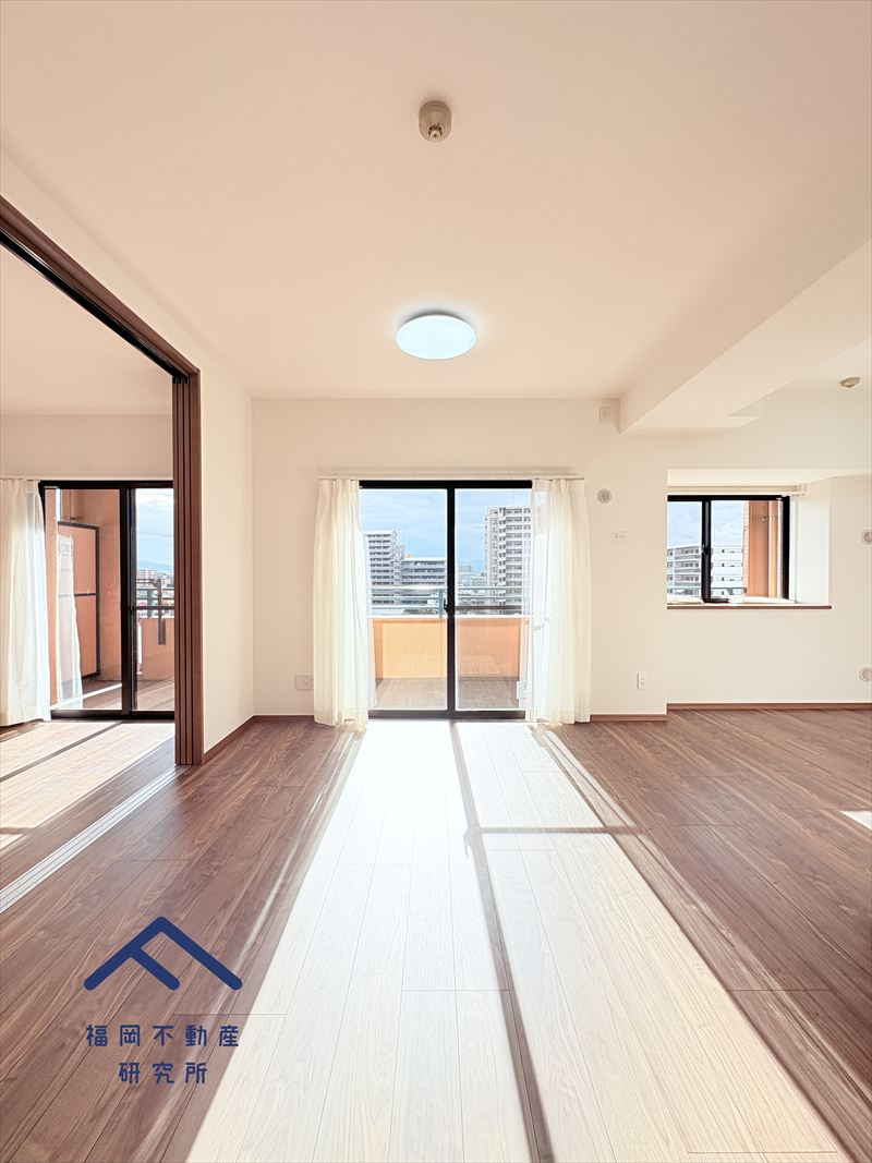 アンピール松島Ⅱの居間・リビング