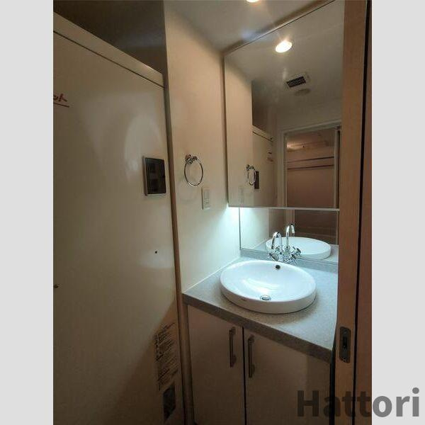 S-FORT新大阪ravirの洗面所