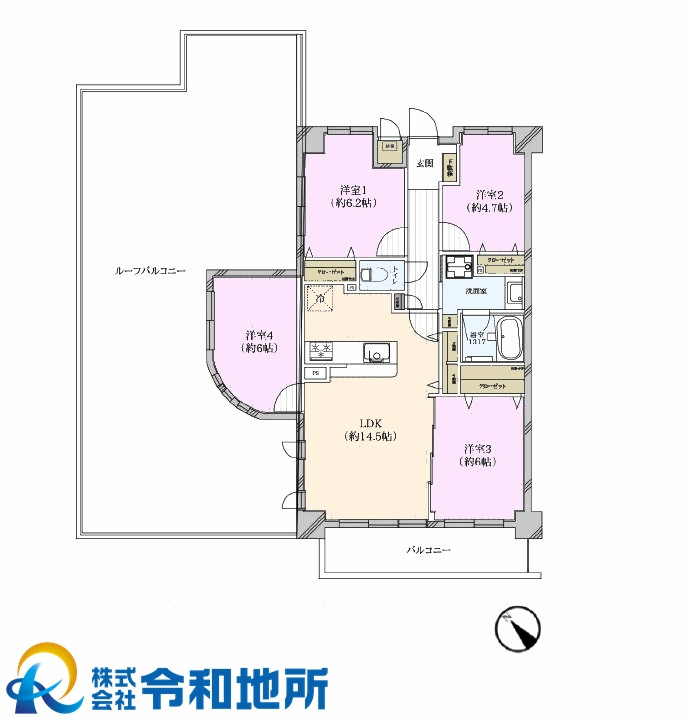 マイキャッスル湘南辻堂の間取り