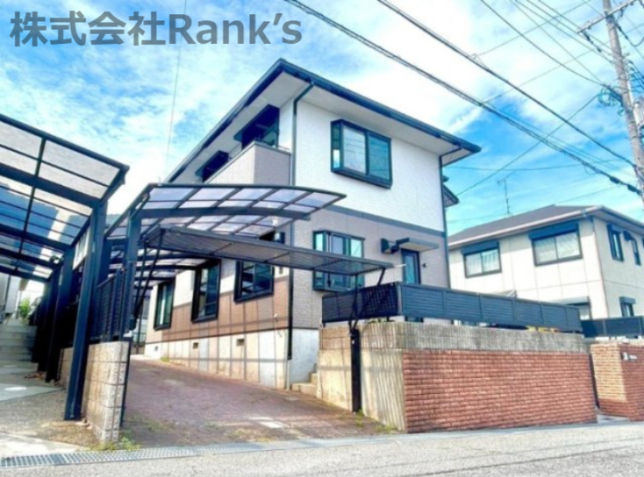 神戸市西区桜が丘東町6丁目の外観|令和7年9月リフォーム済♪積水ハウス施工♪前面6ｍ道路に面しています♪