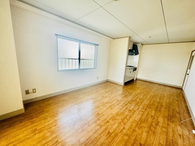 垣根マンションの居間・リビング