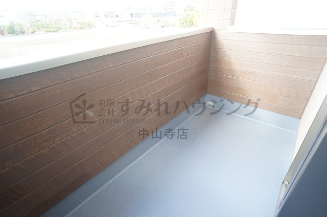 フジパレス戸建賃貸中筋八丁目のバルコニー