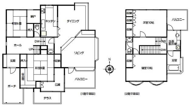 【間取り】 | 東急天城高原別荘地　戸建