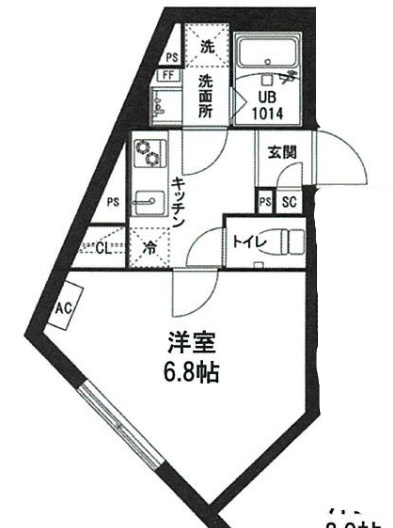 レピュア青砥レジデンスの間取り