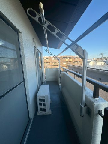 リヴェール保呂のバルコニー