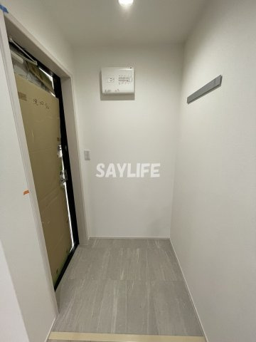 フジパレス弥刀駅北Ⅱ番館の玄関