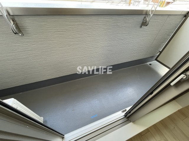 フジパレス弥刀駅北Ⅱ番館のバルコニー