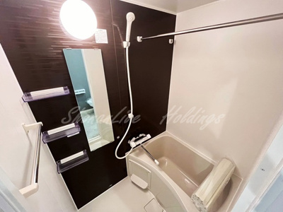 【浴室】 | ベイルーム長後 | 清潔感のあるお風呂です♪