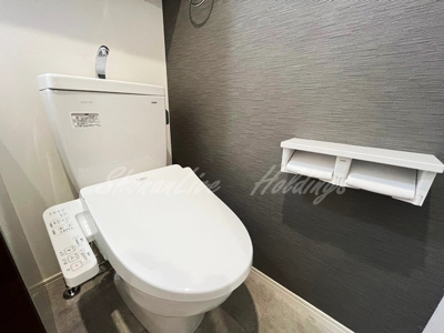 【トイレ】 | ベイルーム長後 | 清潔感のあるトイレです