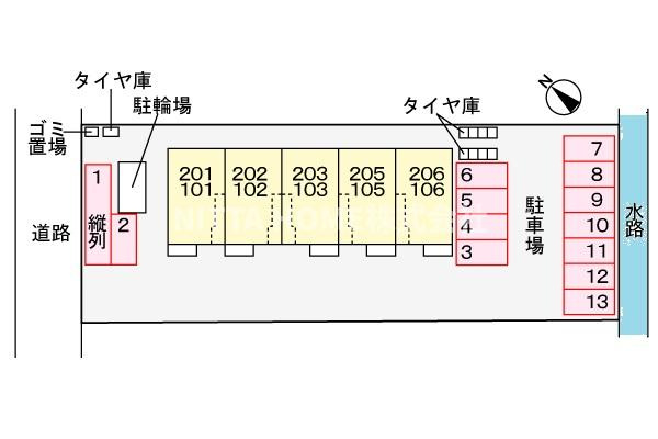 ラフテルの区画図