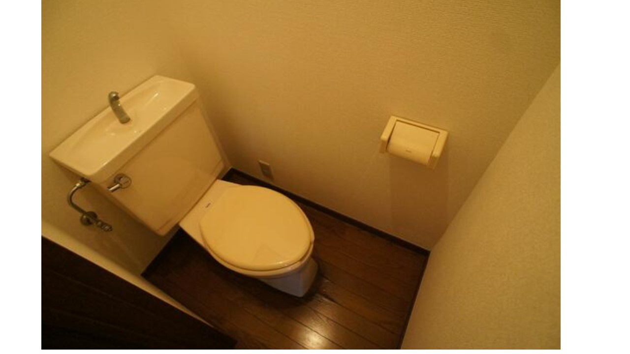 東京都江東区　コーポ上野のトイレ