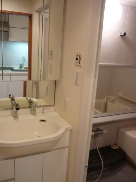 リバーレ池袋の洗面所