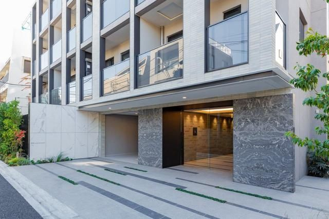 イプセ神楽坂のエントランス