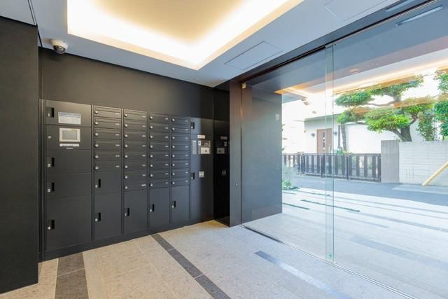 イプセ神楽坂のエントランス