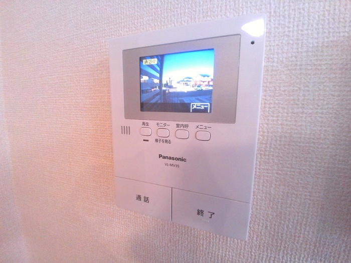 Ｏｈａｎａ南陽　Ａ棟のセキュリティ|モニター付きインターホンです