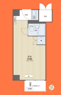 【間取り】 | 芝ダイヤハイツ
