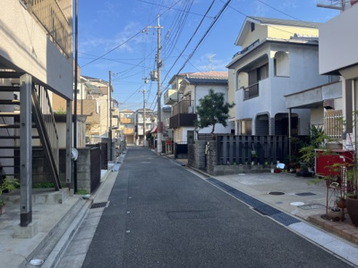 【前面道路含む現地写真】 | ■値下げしました■高槻市川添2丁目 建築条件なし土地