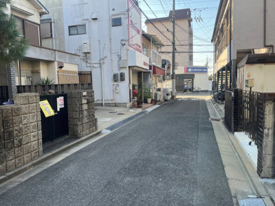 【前面道路含む現地写真】 | ■値下げしました■高槻市川添2丁目 建築条件なし土地