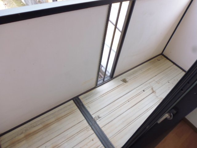 グランベリーＡのバルコニー