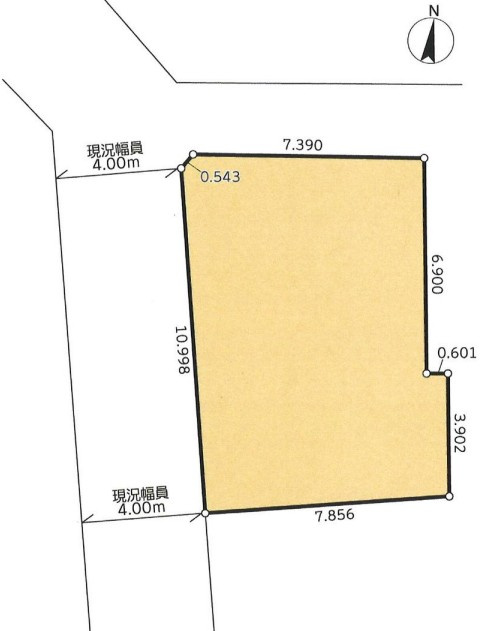 JR南武線「武蔵新城」売地の画像