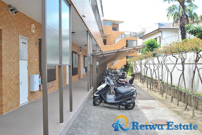 クリーンキャッスル茅ヶ崎の駐輪場