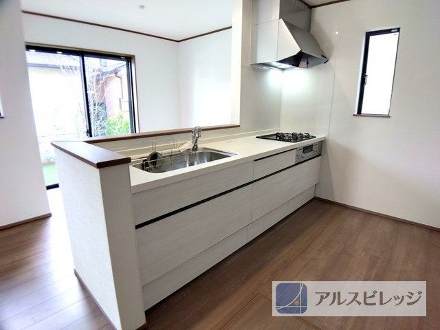 新築/新座市あたご3丁目　全2棟のキッチン|使いやすいキッチンです