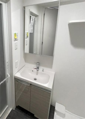 【洗面所】 | メイクス赤羽岩淵 | スペースが確保できる洗面所です