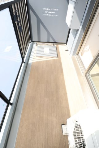 大阪市都島区片町１丁目の賃貸マンションのバルコニー