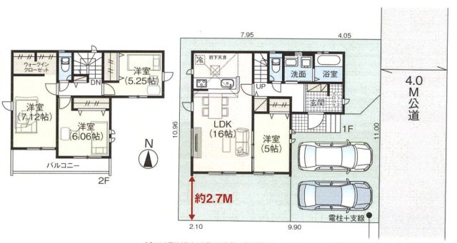 【間取り】 | 桶川市下日出谷13期　GRAFARE DESIGN　新築戸建　全1棟　1号棟