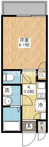 ヴィオラ東町Ⅰの間取り